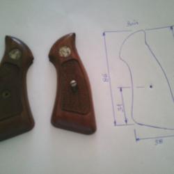 plaquettes pour revolver S&W