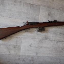 5156 - Fusil 1889 Infanterie Rubin Schmidt Suisse monomatricule + prot&egrave;ge canon