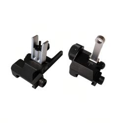 Hausse et guidon flip-up aluminium