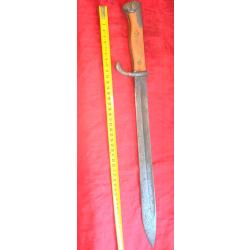 Baionnette allemande modele 98-05 1er type dat&eacute;e 1915 ww1 sans fourreau