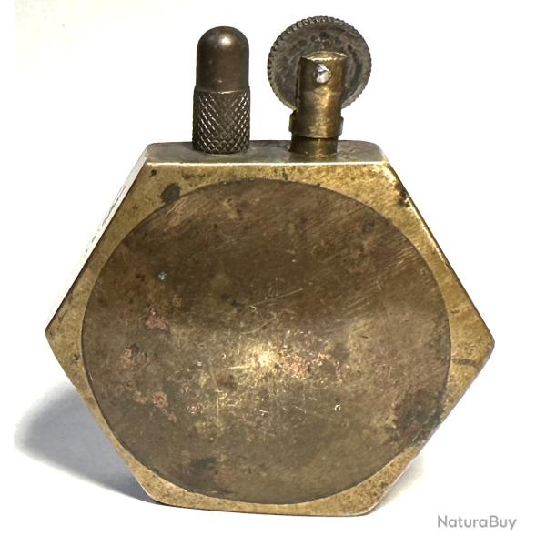 Ancien Briquet militaire avec inscription LEIPZIG