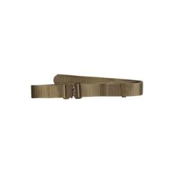 Ceinture coyote avec boucle rapide type cobra beige tan sable