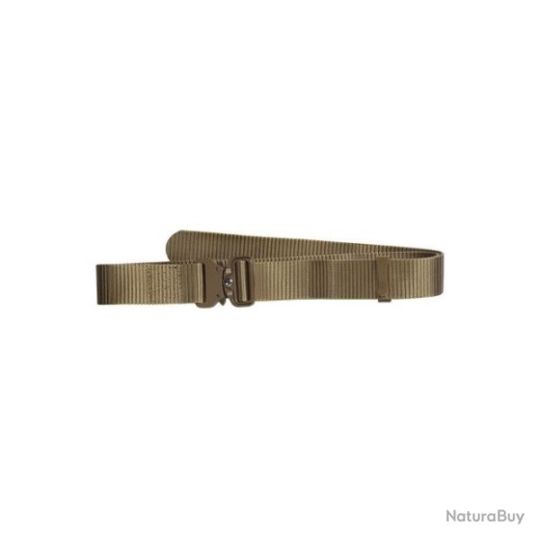 Ceinture coyote avec boucle rapide type cobra beige tan sable