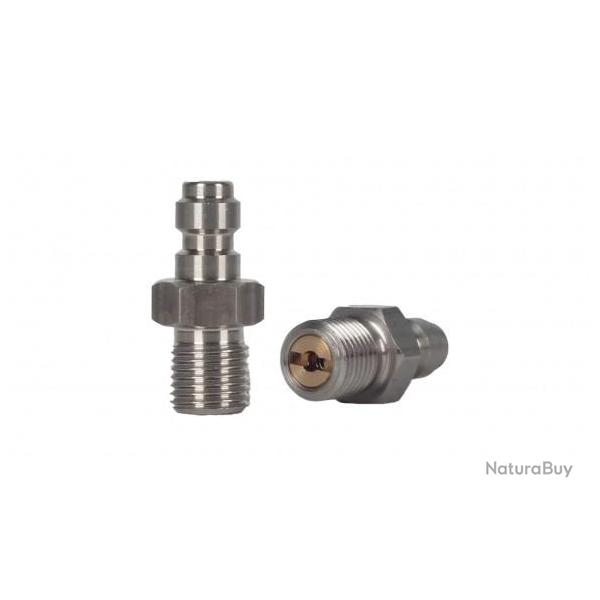 Adaptateur QR M�le avec Clapet anti-retour - Filetage M10