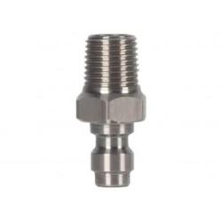 Adaptateur QR M&acirc;le avec Clapet anti-retour - Filetage 1/8 NPT