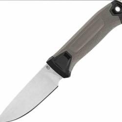 Couteau Gerber Strongarm Camp Lame Acier 420HC Green Manche Caoutchouc Housse Nylon USA G1069219