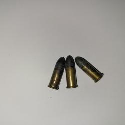 Lot de 3 cartouches anciennes cal. .320 - Marquage GG - Cat&eacute;gorie D