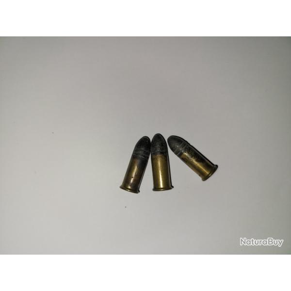 Lot de 3 cartouches anciennes cal. .320 - Marquage GG - Cat�gorie D