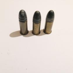Lot de 3 cartouches anciennes cal. .320 - Marquage MG&Co - Cat&eacute;gorie D