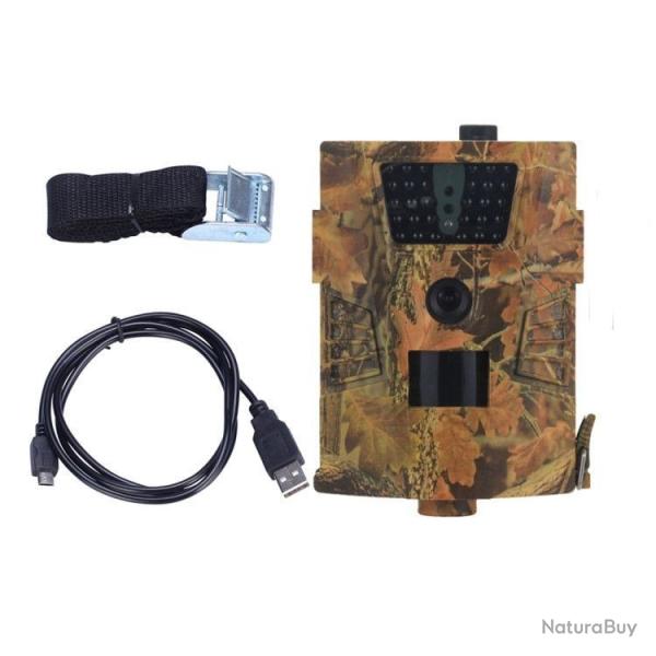 Cam�ra Chasse HT-001B 12MP 1080P Vision Nocturne D�tection Mouvement Suntekcam