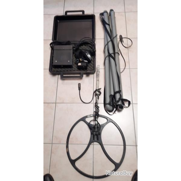 DETECTEUR DE METAUX PULSE  STAR II avec cadre de 1 m et t�te de 45 cm complet