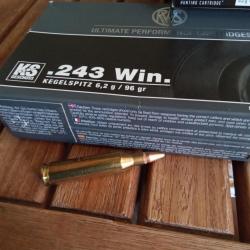 21 munitions RWS 243 WIN