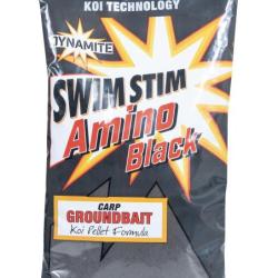 DYNAMITE BAITS AMORCE GROUNDBAIT SWIM STIM AMINO BLACK 900GR