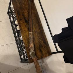 Fusil ancien d&eacute;co o&ugrave; restauration