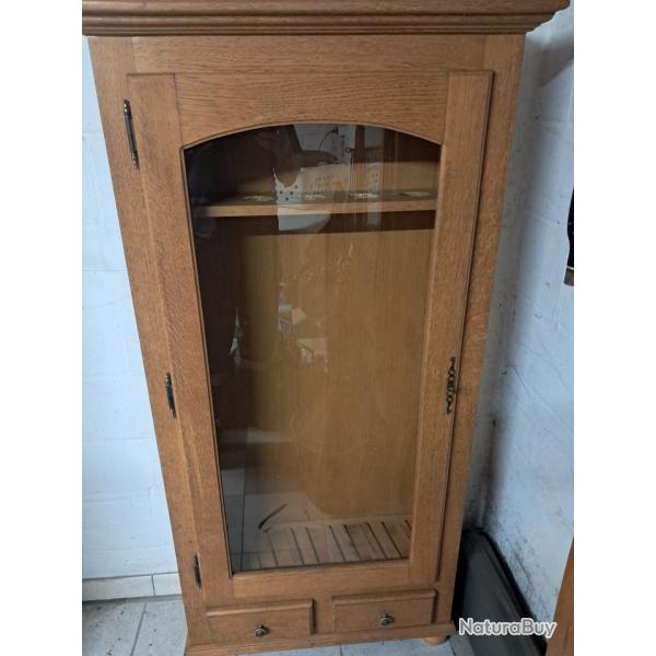 armoire 5 fusils en ch�ne en tr�s bon �tat