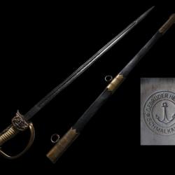 Sabre type officier allemand premi&egrave;re guerre