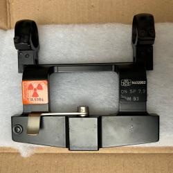 Montage lat&eacute;ral d'origine pour ZASTAVA M76 avec colliers diam. 25,4 &agrave; 26 mm