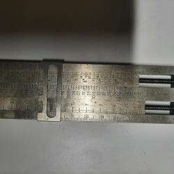 regle de calcul tir sans l'&eacute;tui