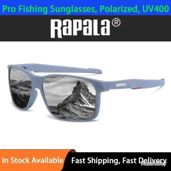 RAPALA Lunettes de Soleil Polarisee Sport UV400, Modele: B