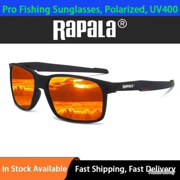 RAPALA Lunettes de Soleil Polarisee Sport UV400, Modele: C