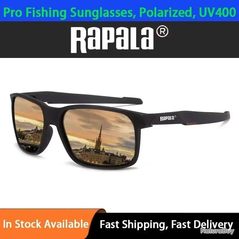 FAGUMA Lunettes de soleil polarisées de sport pour homme, cyclisme, conduite, pêche, protection UV 100 %, B01 rouge + noir + bleu (lot de 3), normal