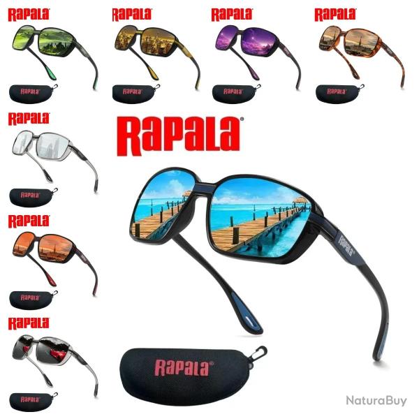 RAPALA Lunettes de Soleil Polarisee UV400, Modele: Au Choix