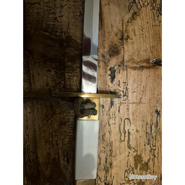 Rare Dague d'Officier Fran�aise - Marquage AVIATINOX - Compl�te avec B�li�res et Dragonne