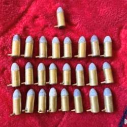 Cartouche &agrave; broche 7 mm pour revolver LeFaucheux