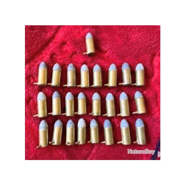 Cartouche � broche 7 mm pour revolver LeFaucheux