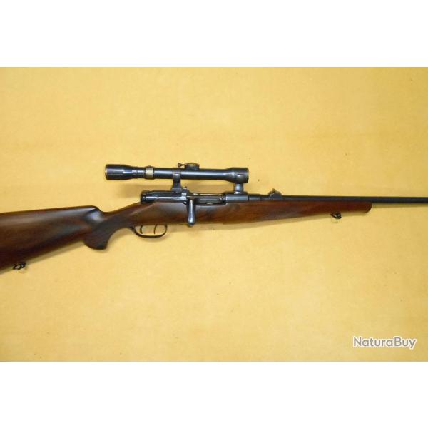 MANNLICHER SCHONAUER 1908 - Cal 8x56 M&S - DOUBLE D�TENTES - avec LUNETTE et MONTAGE CROCHETS