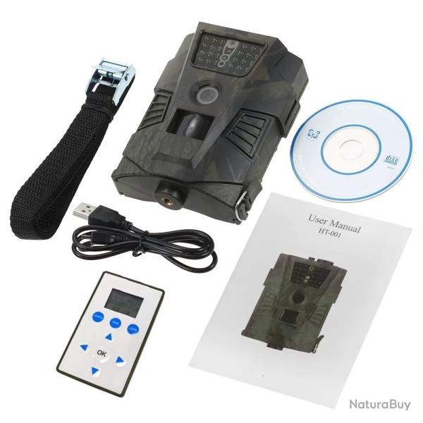 Cam�ra Sentier Wild 12 MP 1080P D�clenchement 1,1 s IP54 *Ench�re* Suntekcam HT001 Outdoor