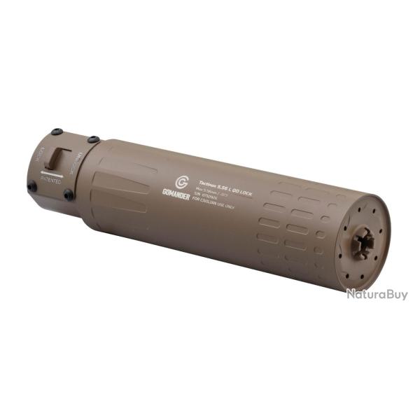 Silencieux GOMANDER TACTINOX 5.56 L QD LOCK - FDE