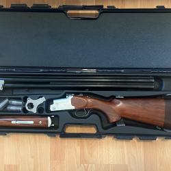 Fusil de chasse superpos&eacute; YILDIZ .Cal. 12/76 - 66 cm .