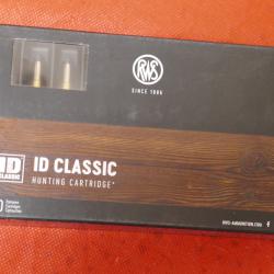 Boite de 20 cartouches RWS 7 mm Rem Mag ID CLASSIC 11.5g/177gr