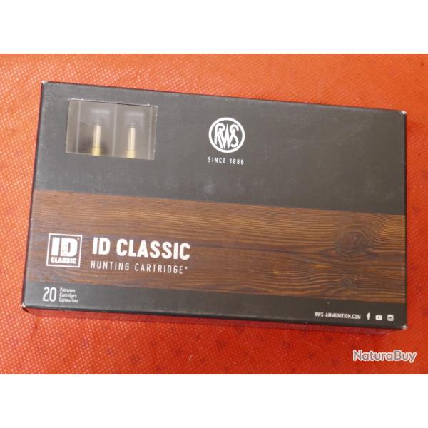Boite de 20 cartouches RWS 7 mm Rem Mag ID CLASSIC 11.5g/177gr
