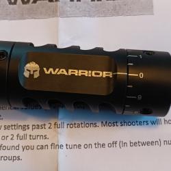 Tuner/frein de bouche Warrior 1/2x28