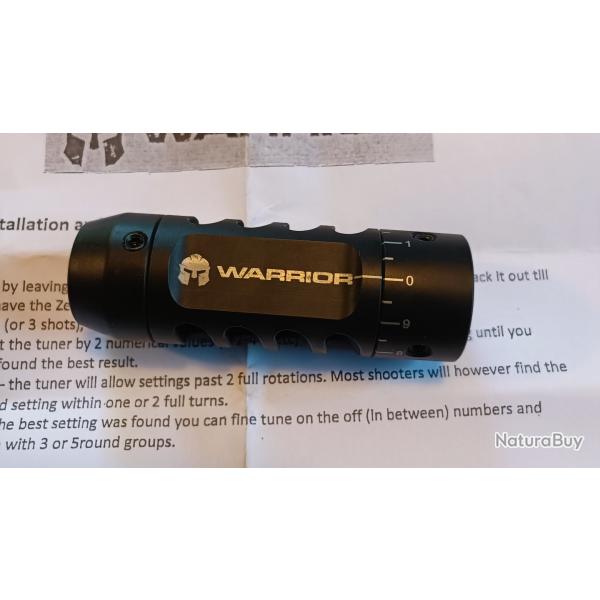 Tuner/frein de bouche Warrior 1/2x28