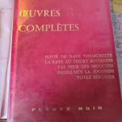 San Antonio oeuvres completes tome 1 Fleur de nave vinaigrette ,la rate au court bouillon...