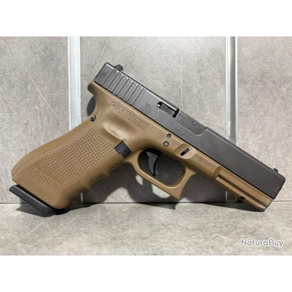 Pistolet GLOCK 17 Gen 4 FDE Calibre 9 mm Para (Excellent �tat)