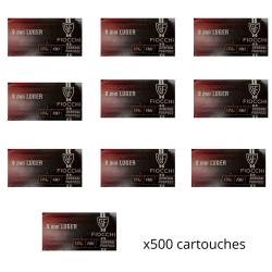 Munitions FIOCCHI cal.9mm para fmj 124gr par 500