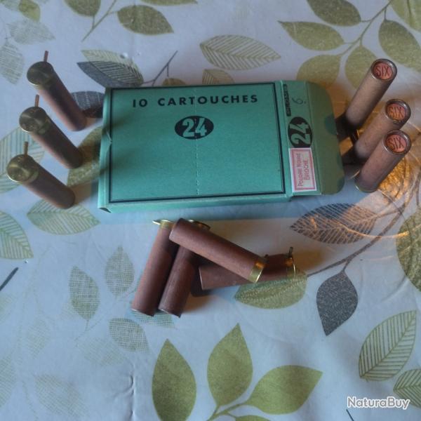 Bo�te de cartouches a broche Cal 24