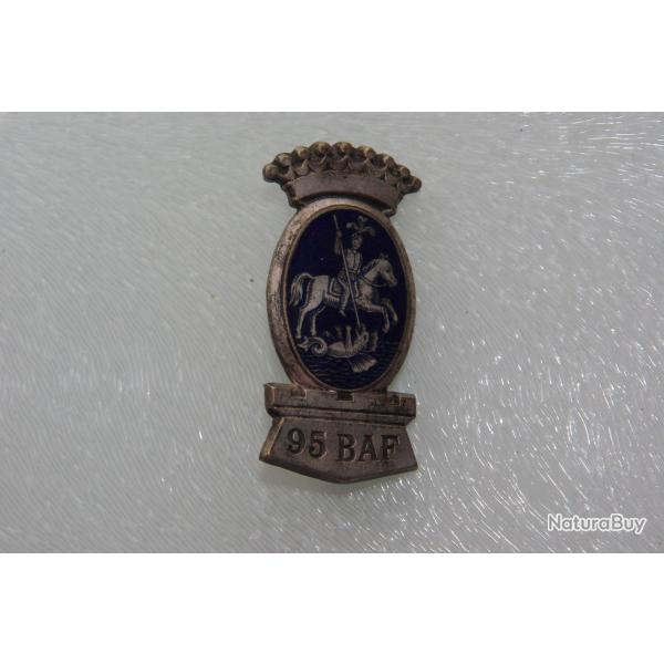 INSIGNE DU 95 � BATAILLON ALPINS FORTERESSE  -------- DRAGO 25 RUE DU BERANGER   DEPOSE ---------