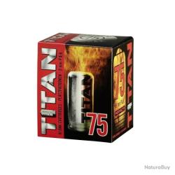 MUNITIONS 9MM PAK A BLANC TITAN PERFECTA X75