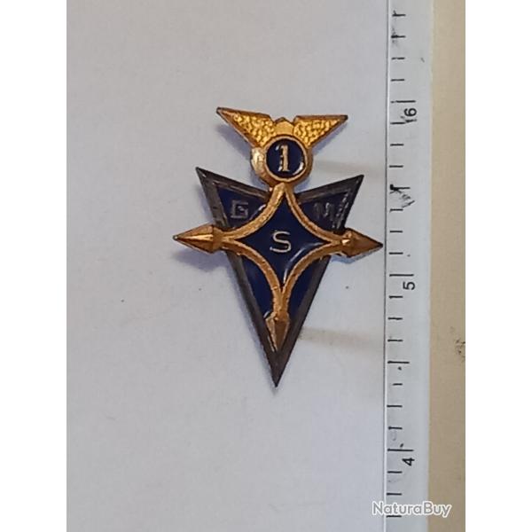 Insigne du 1er groupe saharien motoris� (1er GSM)