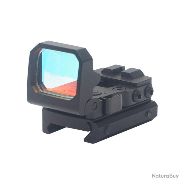 Red dot flip-up compact noir - Aim-O