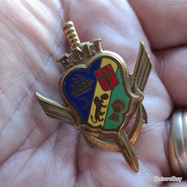 INSIGNE ETAT MAJOR INTERARMEES ALGER - QUARTIER RIGNOT ( GUERRE ALGERIE )