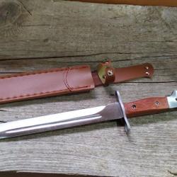 Couteau ba&iuml;onnette . Lame 27.5 cm 12541