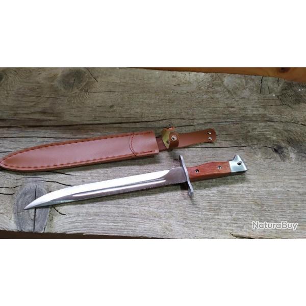 Couteau ba�onnette . Lame 27.5 cm 12541