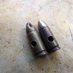 lot 2 9mm + &agrave; blanc Belgique F N 52/56 Herstal Belges neutralis&eacute;e export colonies mercenaire Katanga