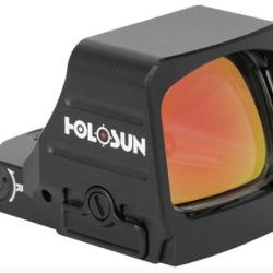 Holosun Reflex Elite 407 COMP - Reticule : Rouge - Bouton +/- SANS adaptateur